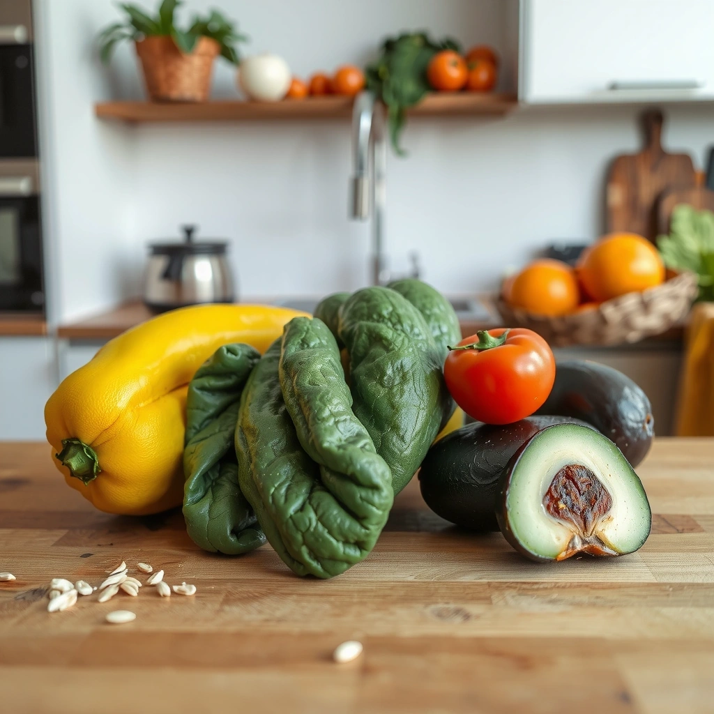 Frische Kräuter und Natur